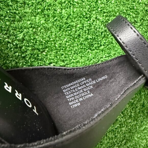 Torrid Lucite D'orsay Ankle Strap Closed Toe Heel Extra Wide Shoes Size 13WW NEW - Picture 10 of 12